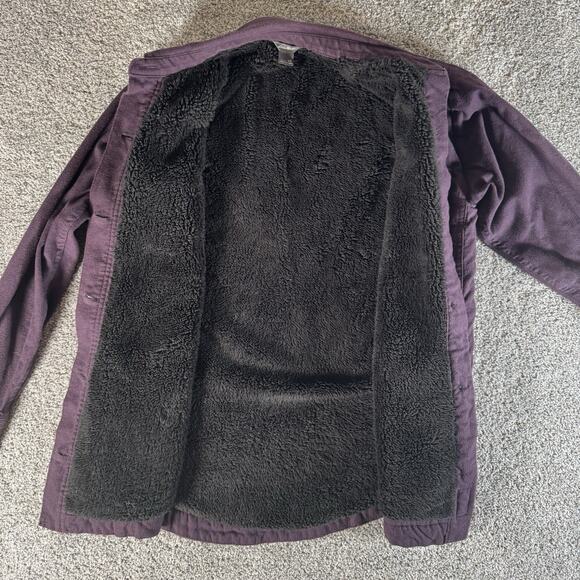 Eddie Bauer Shacket XS Sherpa Lined Outdoors Gorpcore Mountain Rustic Cabincore - Picture 7 of 16